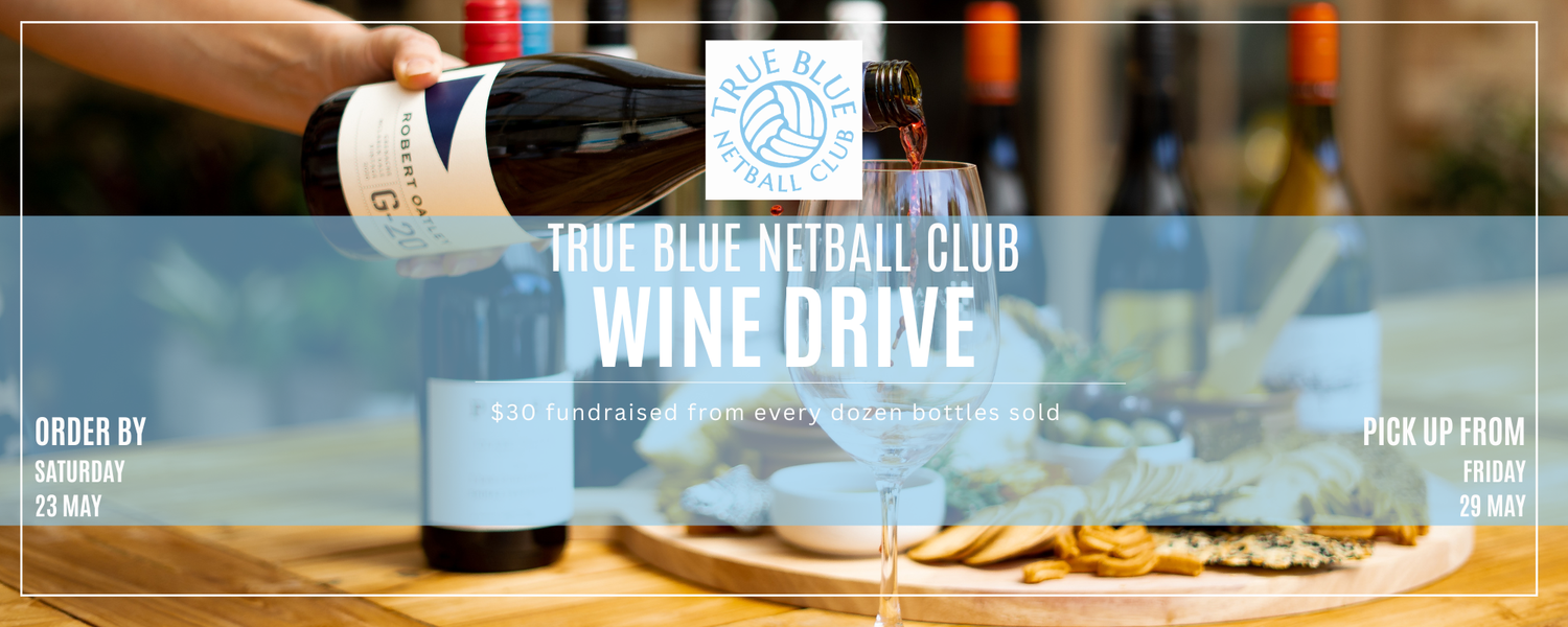 True Blue Netball Red